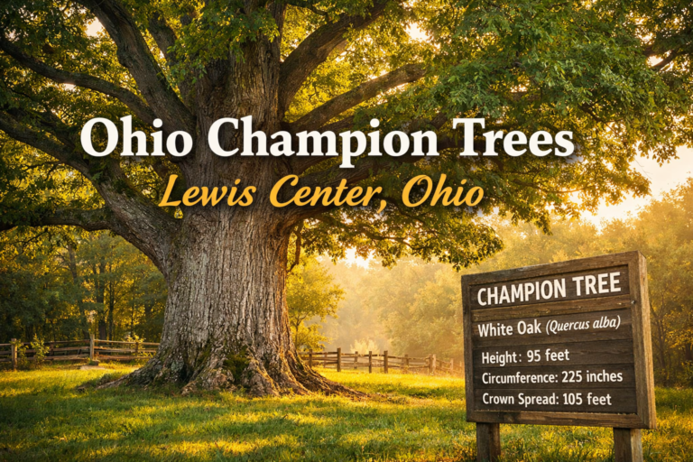 Ohio Champion Trees Lewis Center Ohio