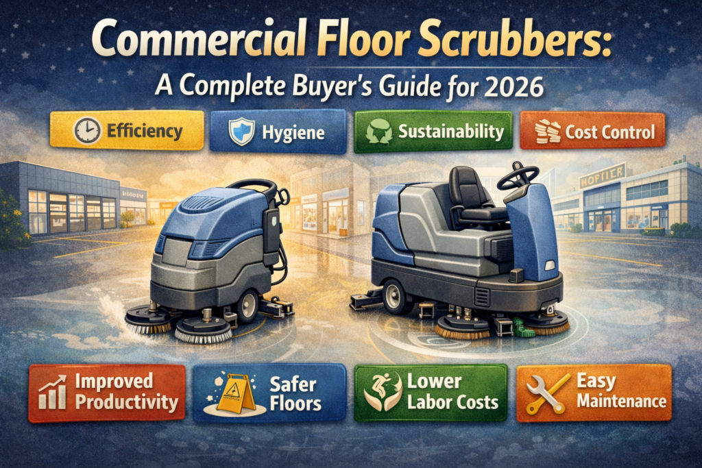 Commercial Floor Scrubbers 2026