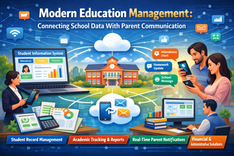 Modern Education Management: Connecting School Data With Parent Communication