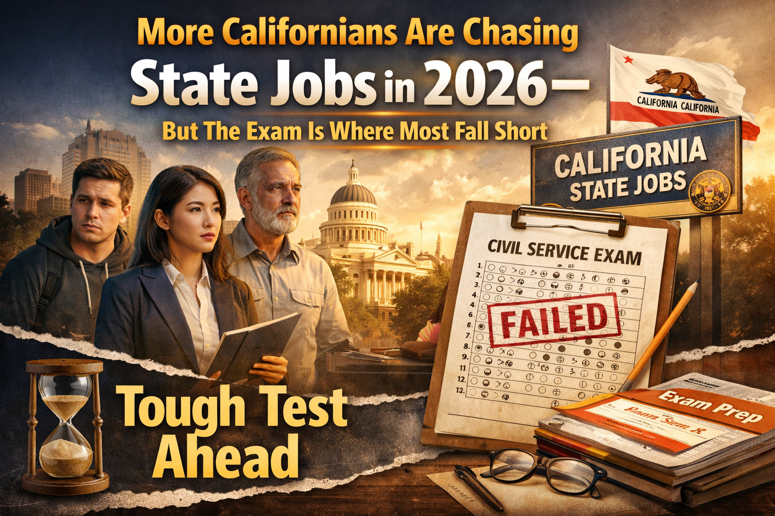 More Californians Are Chasing State Jobs in 2026—The Exam Is Where Most Fall Short