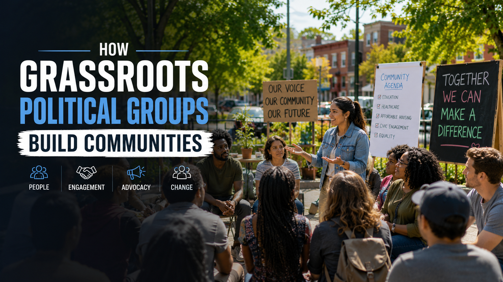 How Grassroots Political Groups Build Communities