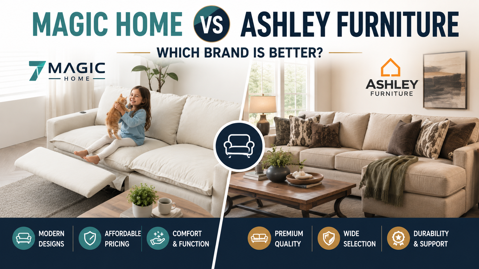 Magic Home Vs Ashley Furniture: Which Brand Is Better?